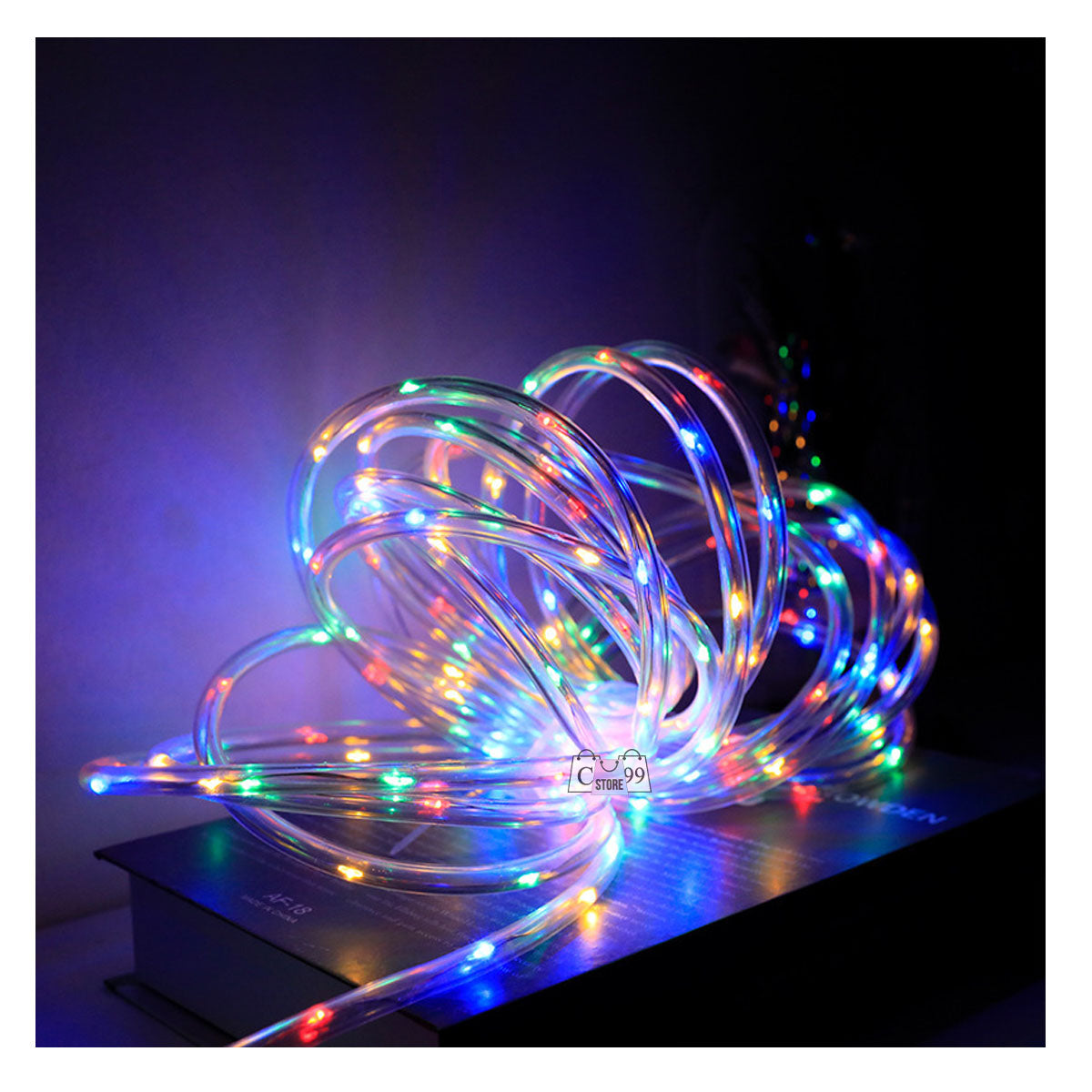 Manguera Solar Luces De Navidad 20m