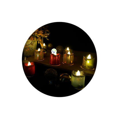Velas Led X24 Colores Perlados