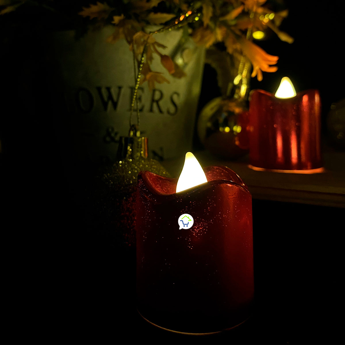 Velas Led X24 Colores Perlados