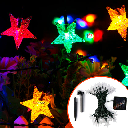 Instalacion Navidena Solar De Estrellita