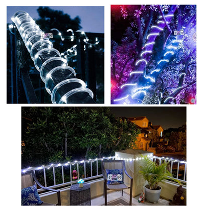 Manguera Solar Luces De Navidad 20m