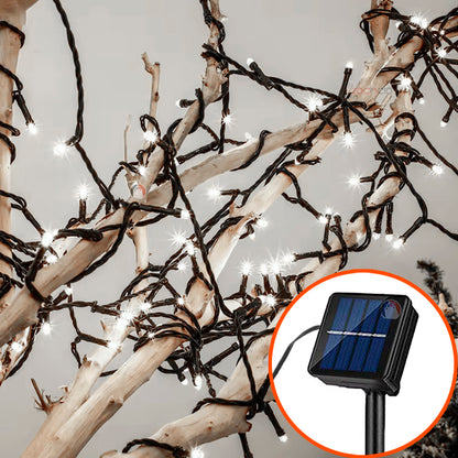 Luces Navidad Energía Solar Prem 100 Led